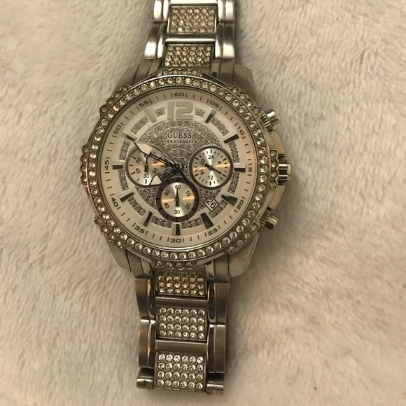 Watch with diamonds